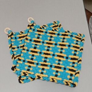 Hand woven Potholder Set